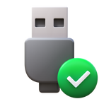 USB verbunden icon