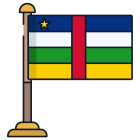 Central-African-Republic Flag icon