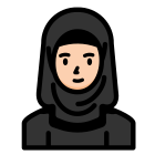 muslim-muslim woman-dress-abaya-hijab-user-avatar icon