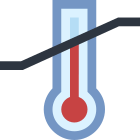 Temperaturempfindlich icon