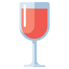 Glass Of Rose Wine icon