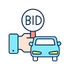 Bidding icon