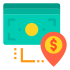 Bank Location icon