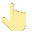 Índice y pulgar icon