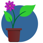 Flower icon