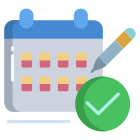 Mark Calendar icon