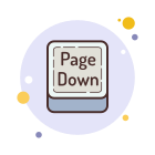 Page Down Button icon