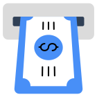 external-Money-Withdrawal-business-and-finance-vectorslab-flat-vectorslab icon