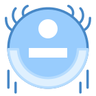 Robot Vacuum Cleaner Working icon