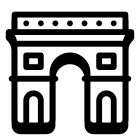 Arco del triunfo icon