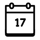 Calendrier 17 icon