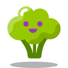 Brócolis Kawaii icon