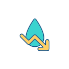 Cut Down Consumption Of Water icon