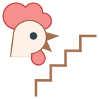 Escada de frango icon