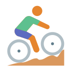 Radfahren-Mountainbike-Skin-Typ-3 icon