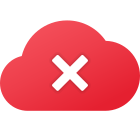 Cloud barré icon