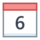 Calendário 6 icon