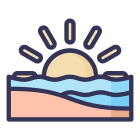 Puesta de sol icon