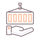 icone-piatte-colore-lineare-per-assicurazione-esterna-di-spedizione-e-consegna- icon