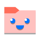 Pink Cute Folder icon