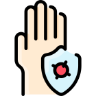 Ganze Hand icon