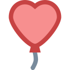 Globo de corazón icon