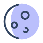 Luna crescente icon