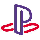 PlayStation a gaming brand that consists of home video game consoles icon
