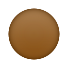 emoji-cercle-marron icon