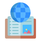 Book Globe icon