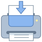 An Drucker senden icon