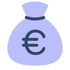 Сумка с евро icon