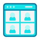 Virtual Meeting icon