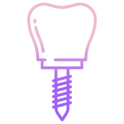 Implante dental icon