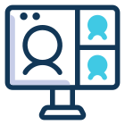 Video conference icon