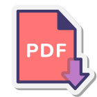 Export Pdf icon