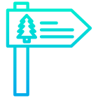 Forest Sign icon