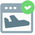 Online Check-in icon