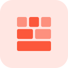 Bottom bar and upper tile section bar icon