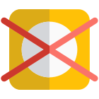 Do not tumble dry clothes symbol layout icon