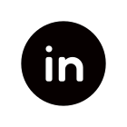 LinkedIn cerchiato icon