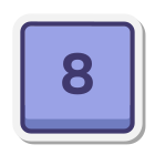 8キー icon