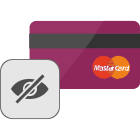 Hide Credit Card icon