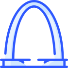 gateway externo-arco-maravilha-do-mundo-vitaliy-gorbachev-azul-vitaly-gorbachev icon