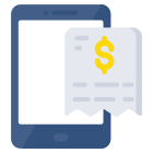 Mobile Invoice icon