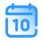 カレンダー10 icon