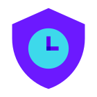 Tiempo de seguridad icon