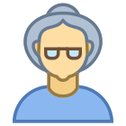 Пожилая женщина тип кожи 3 icon