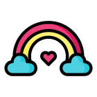 Arc-en-ciel icon