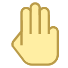 Drei Finger icon